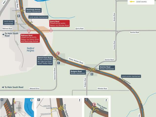 Robinson Road Traffic Changes