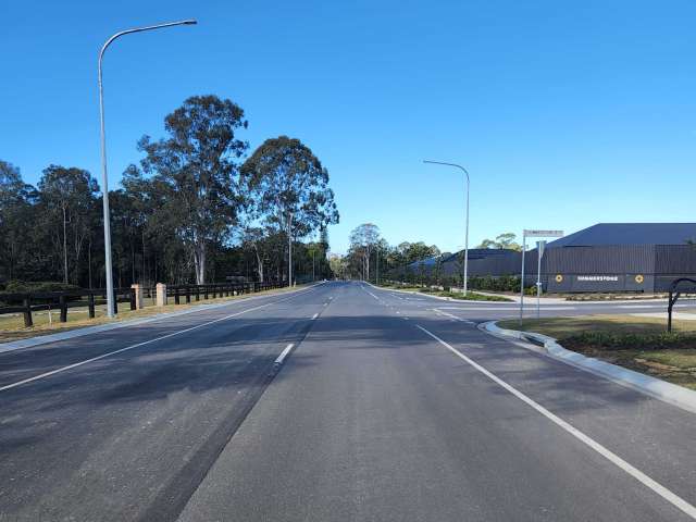 Clark Road Works Now Complete